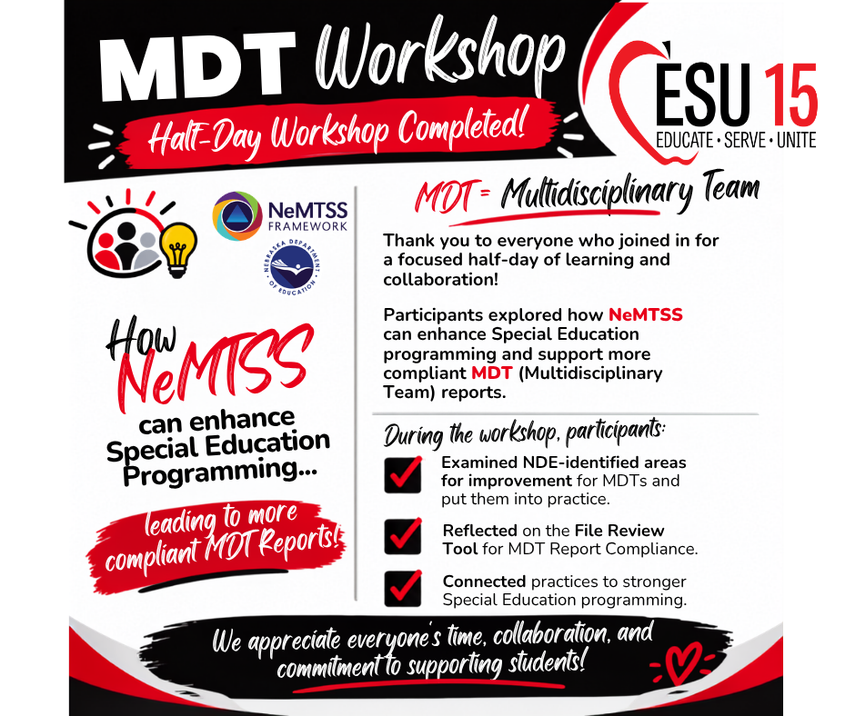 🎯 MDT Workshop — Half-Day Workshop Completed!